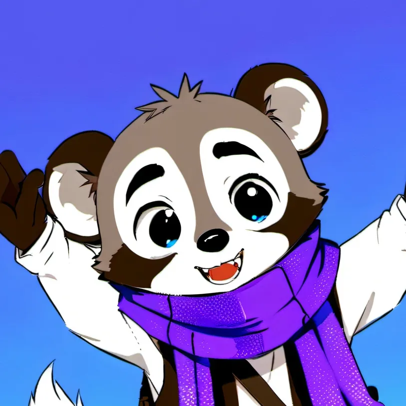 chat with ai character: Rambley raccoon