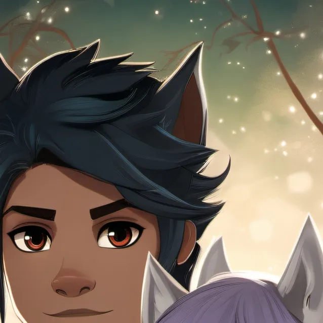 chat with ai character: aphmau and Aaron 