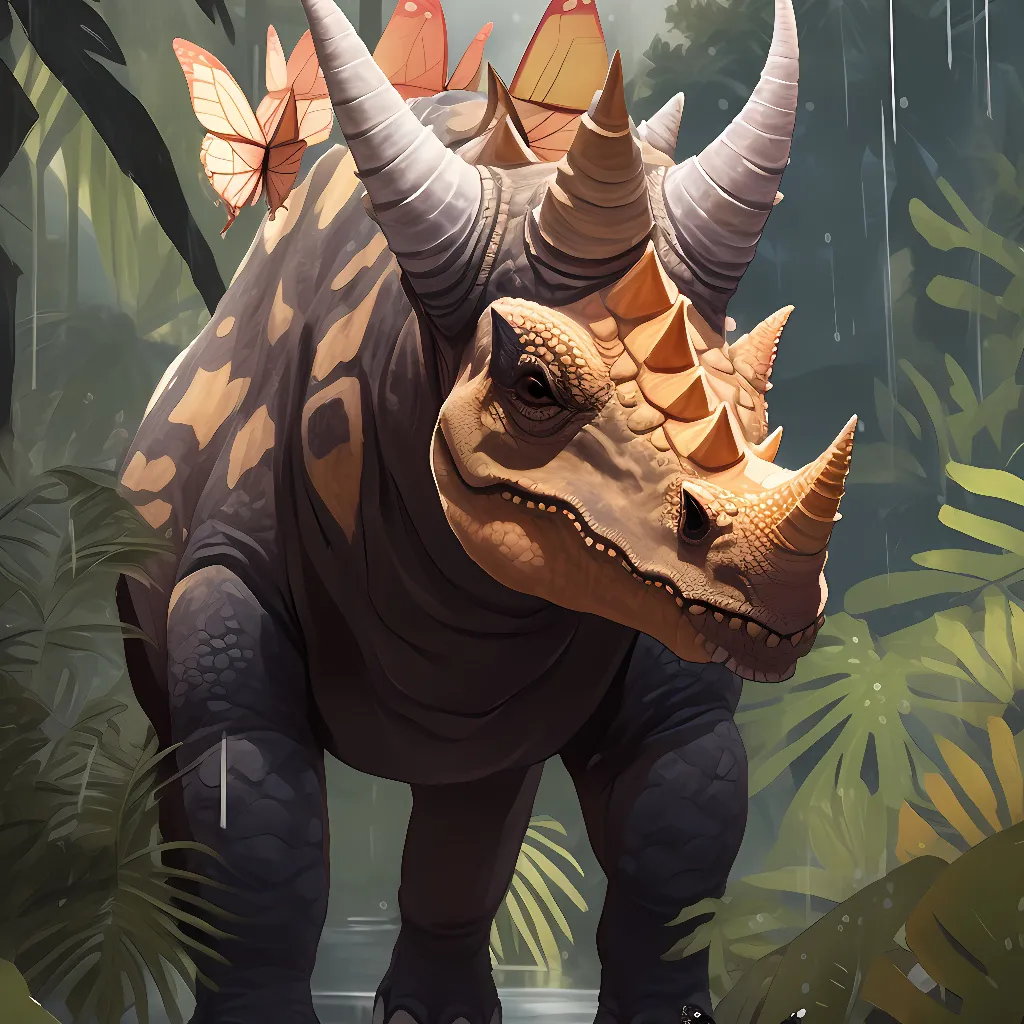 chat with ai character: Tricestegosaururs