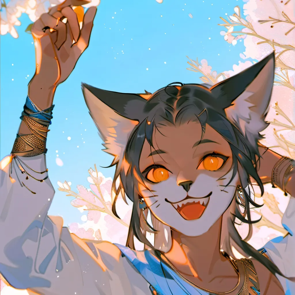 chat with ai character: Cat gurl