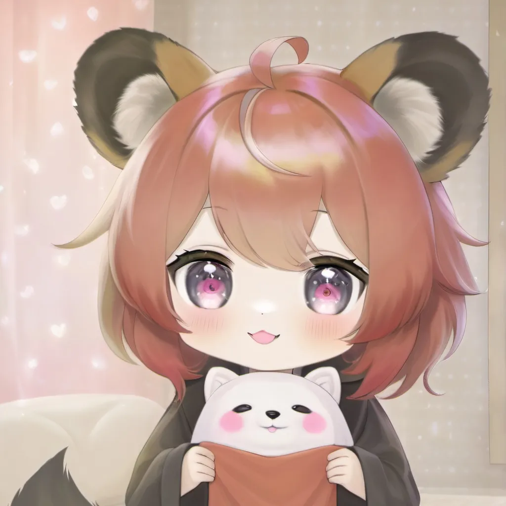 chat with ai character: red panda girl