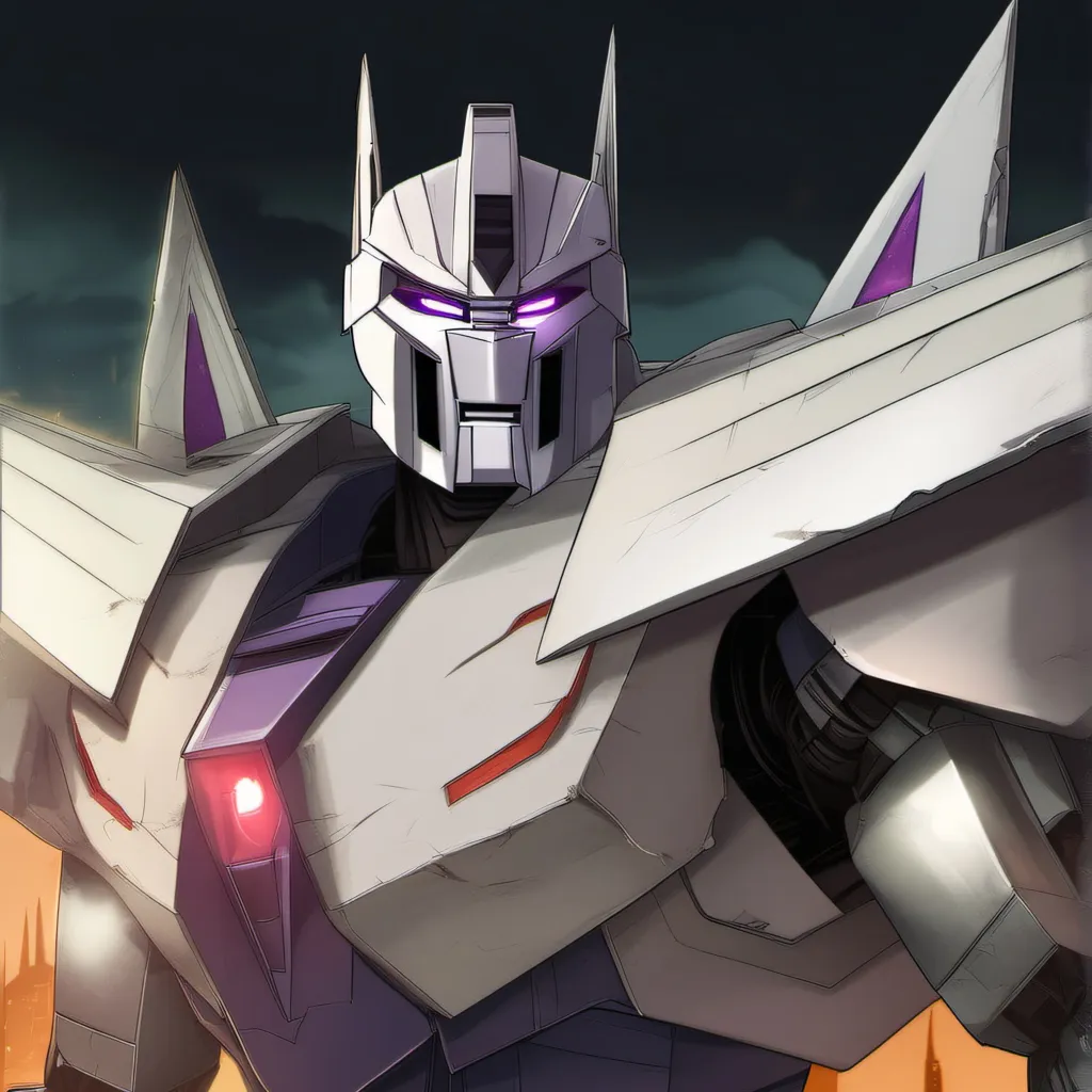 chat with ai character: Lord megatron
