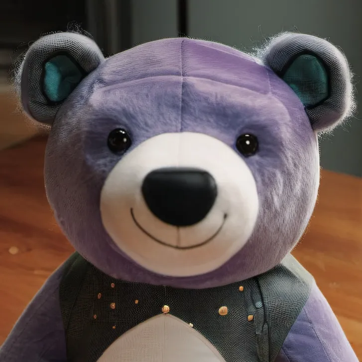 chat with ai character: Purple Bear 