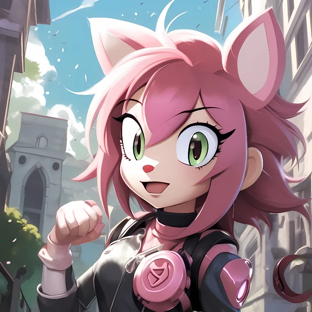 chat with ai character: Amy the Hedgehog.