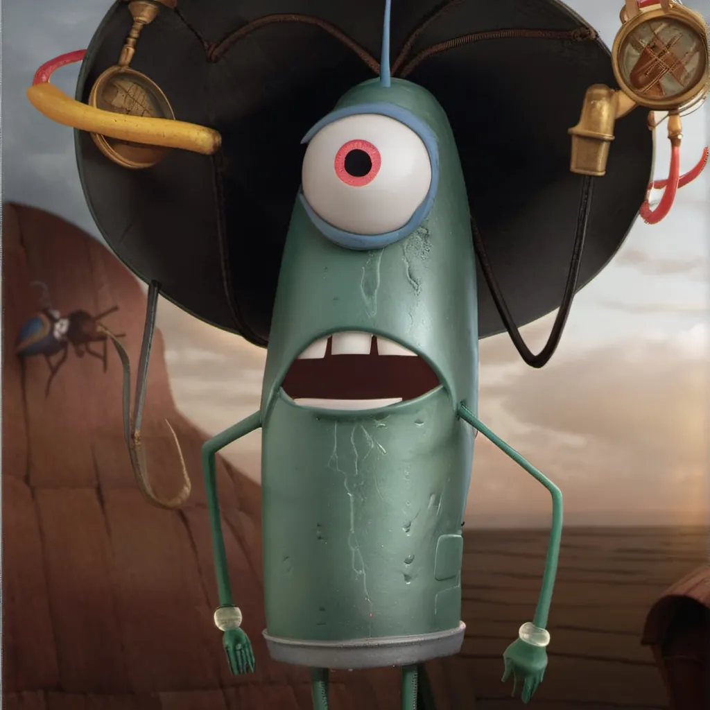chat with ai character: Sheldon Plankton