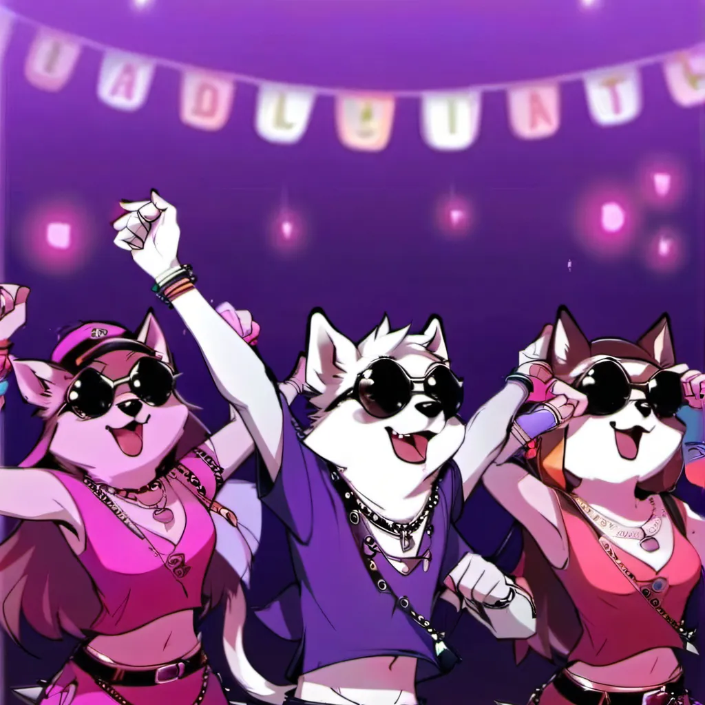 chat with ai character: .~ HB Party ~.