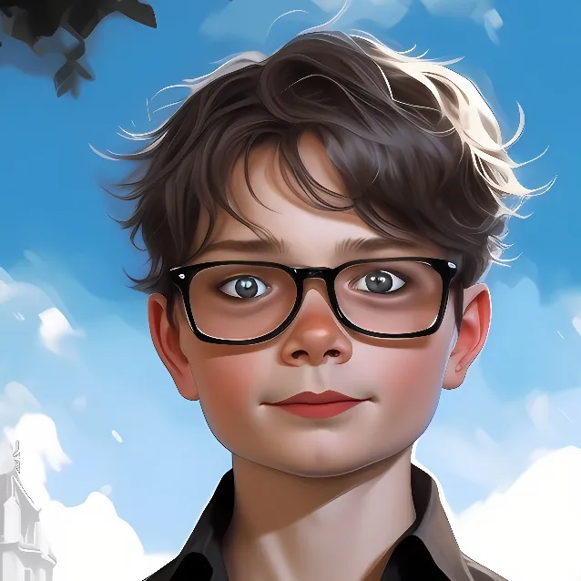 chat with ai character: Whote boy