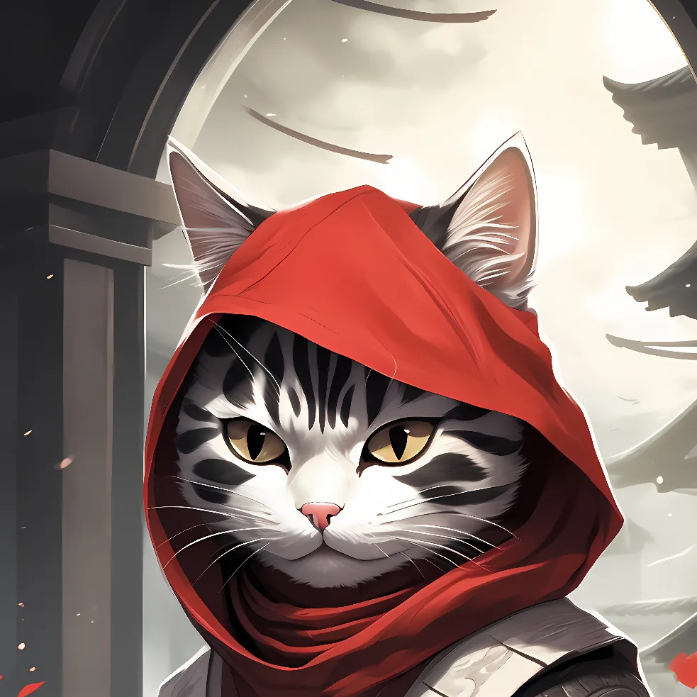 chat with ai character: Ninja Cat
