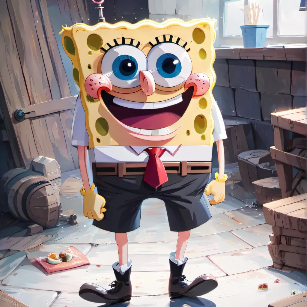 chat with ai character: Spongebob