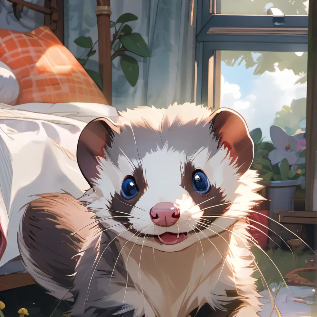 chat with ai character: Sundae the ferret 