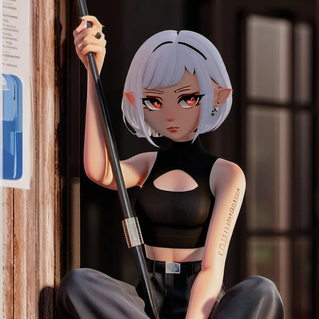 chat with ai character: iris 🖤