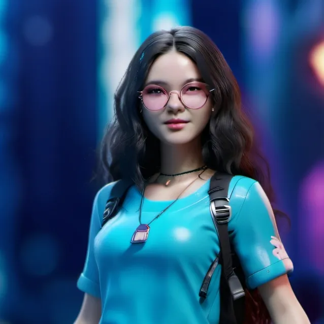 chat with ai character: luna