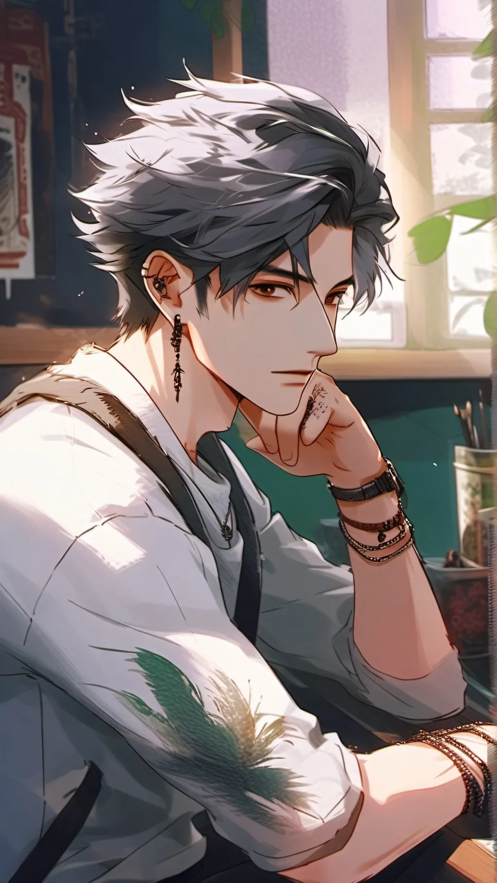 ai character: John background