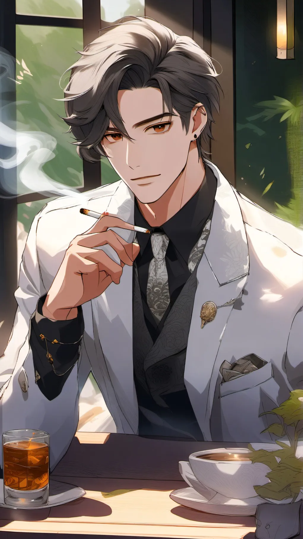 ai character: John background