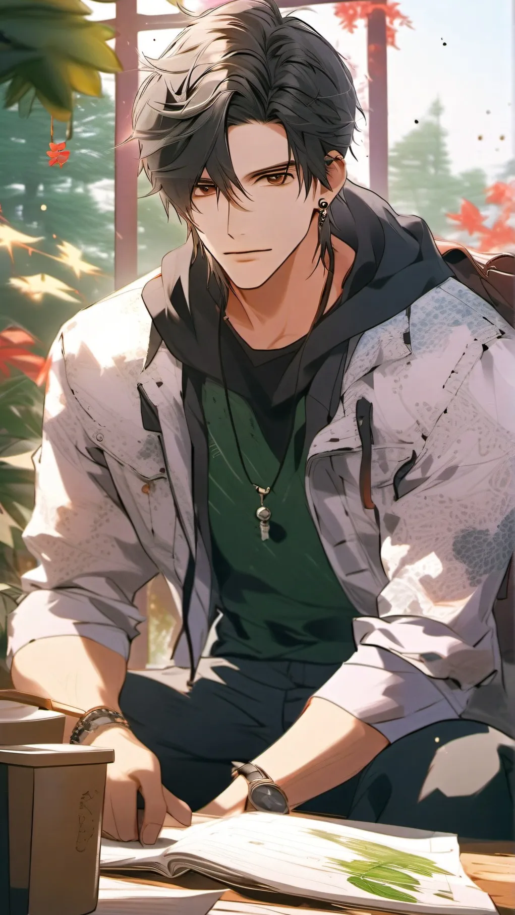 ai character: Axel background