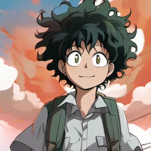 chat with ai character: Deku