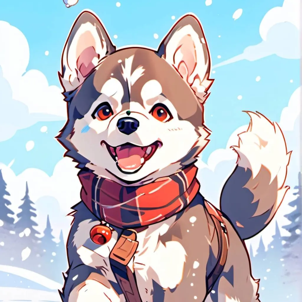 chat with ai character: cute pup