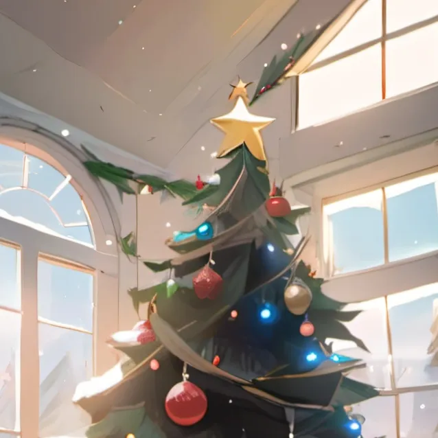 chat with ai character: Christmas tree
