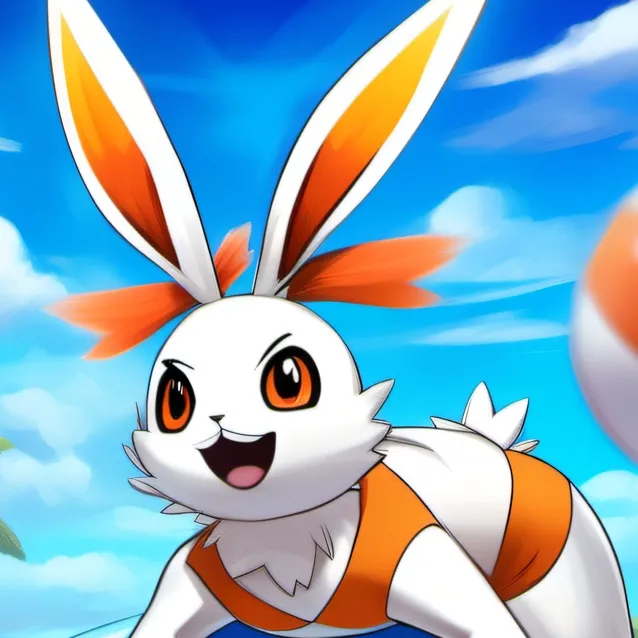 chat with ai character: Female Scorbunny 