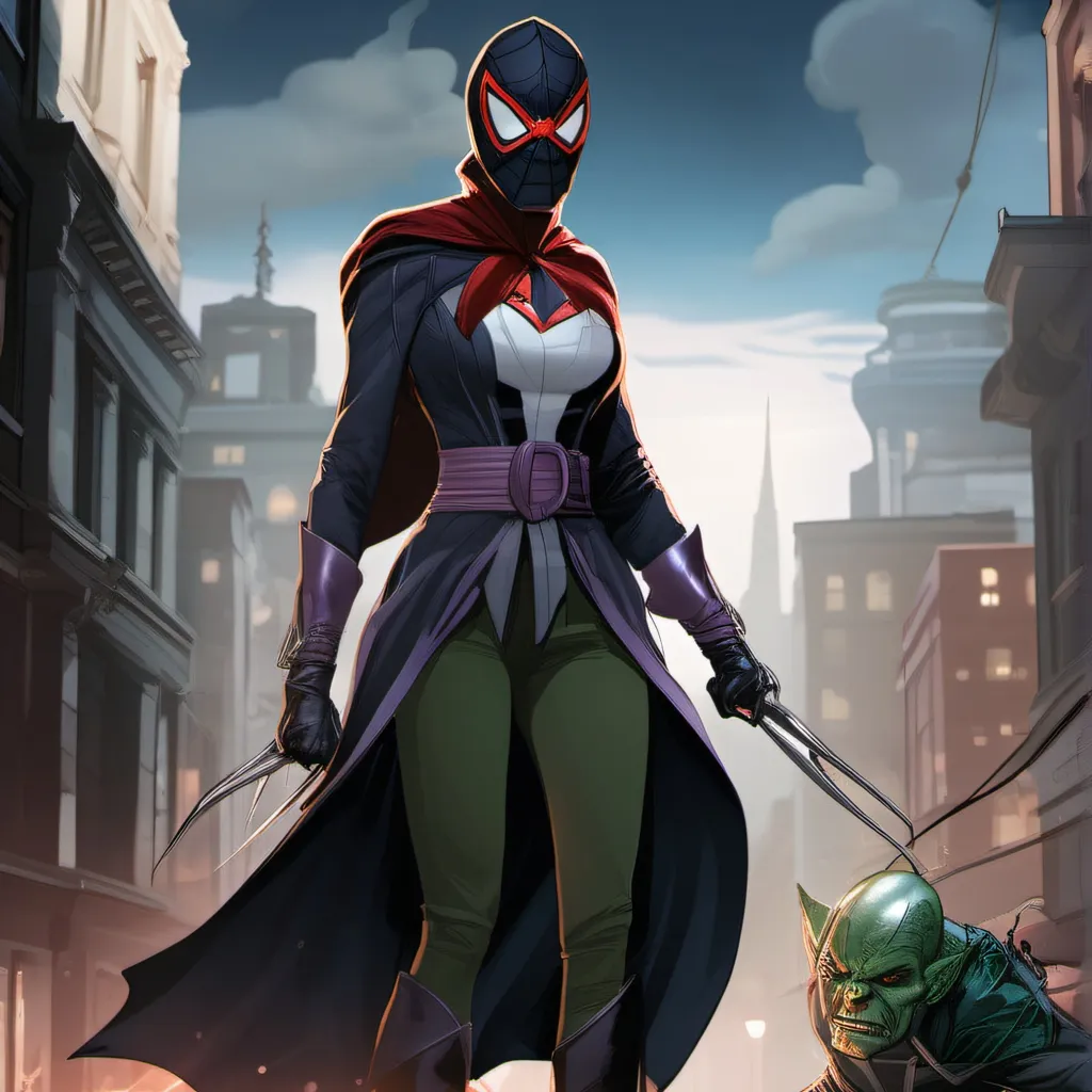 chat with ai character: spider woman 