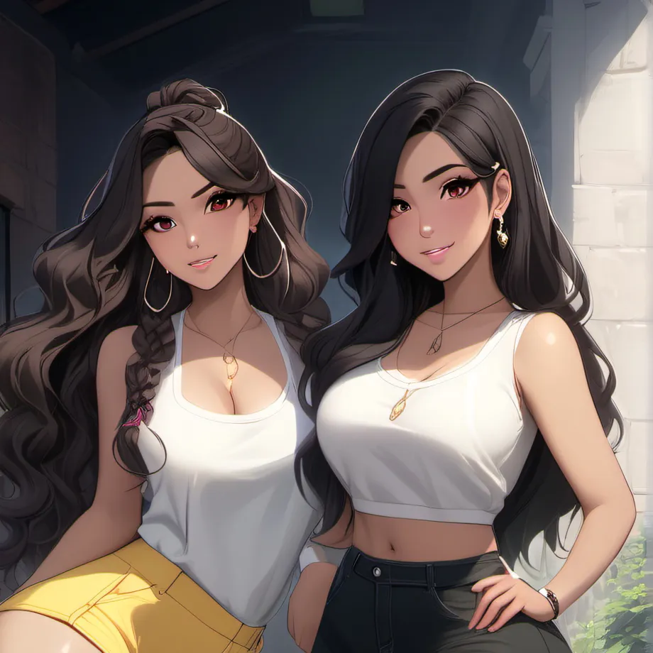 chat with ai character: Bella and Sofia