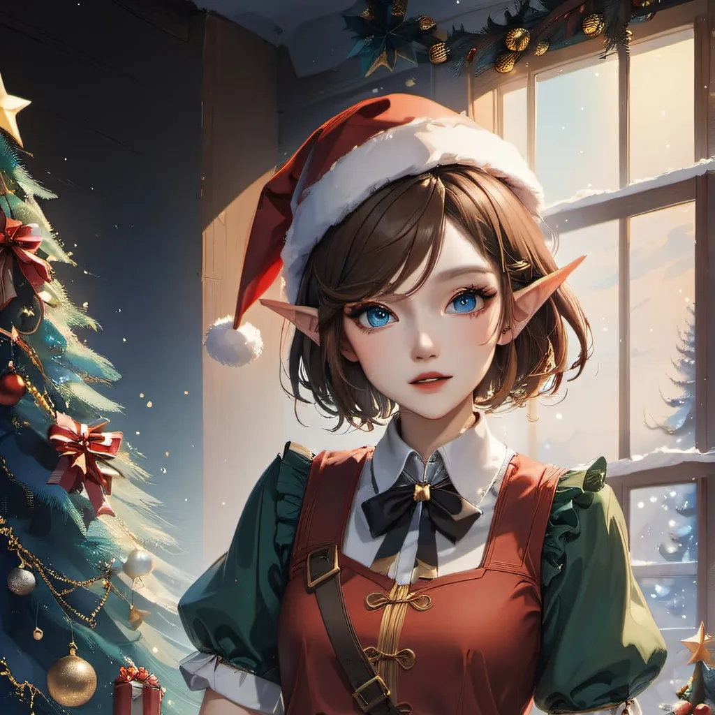 chat with ai character: Your Girl elf☃️⛄
