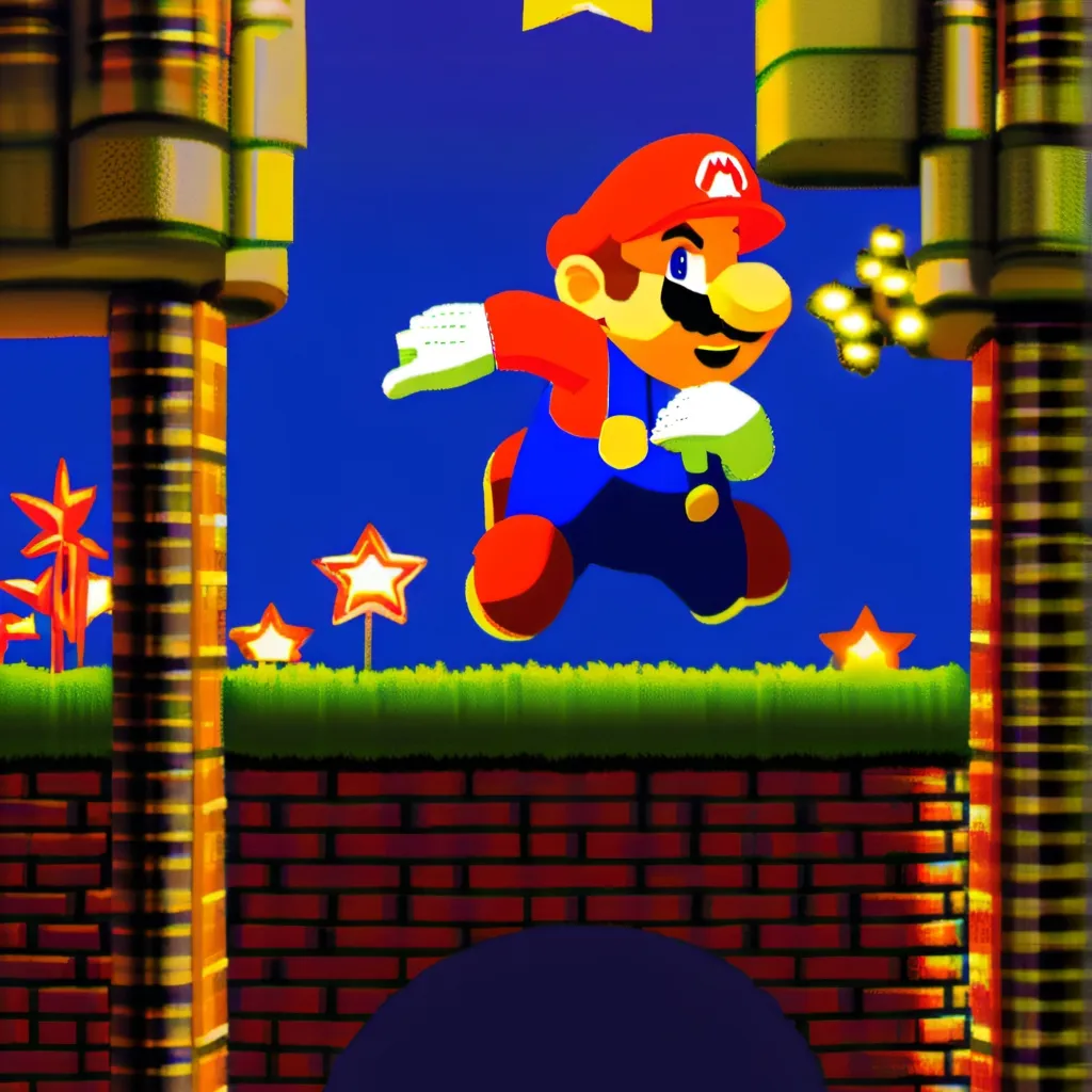 chat with ai character: mario wonder
