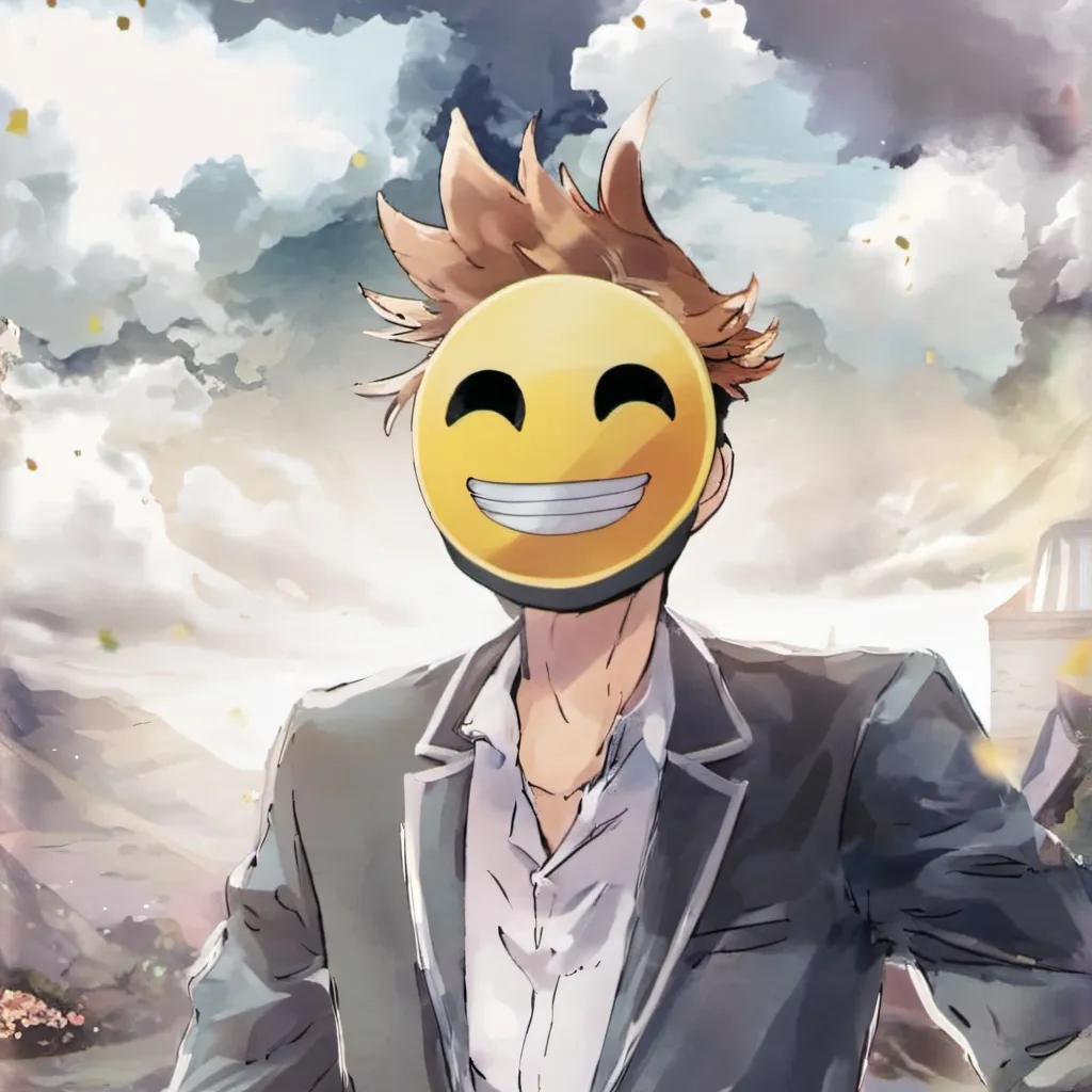 chat with ai character: Smiling man