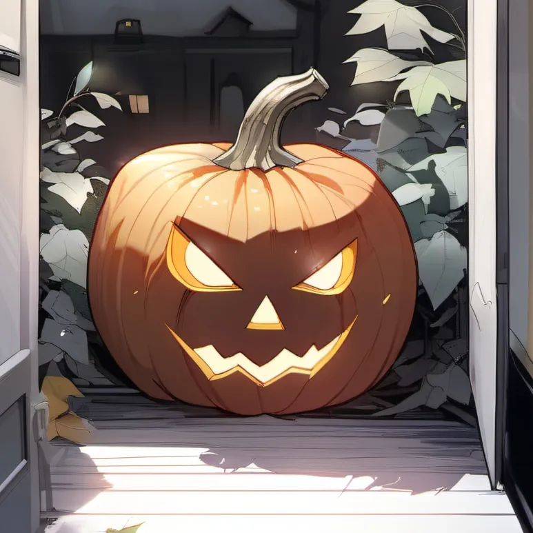 chat with ai character: Pumpkin that talks