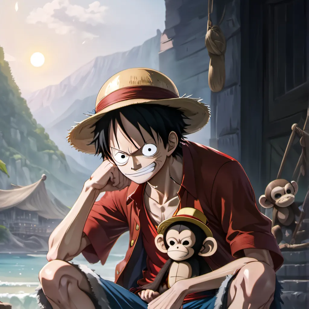 chat with ai character: Luffy