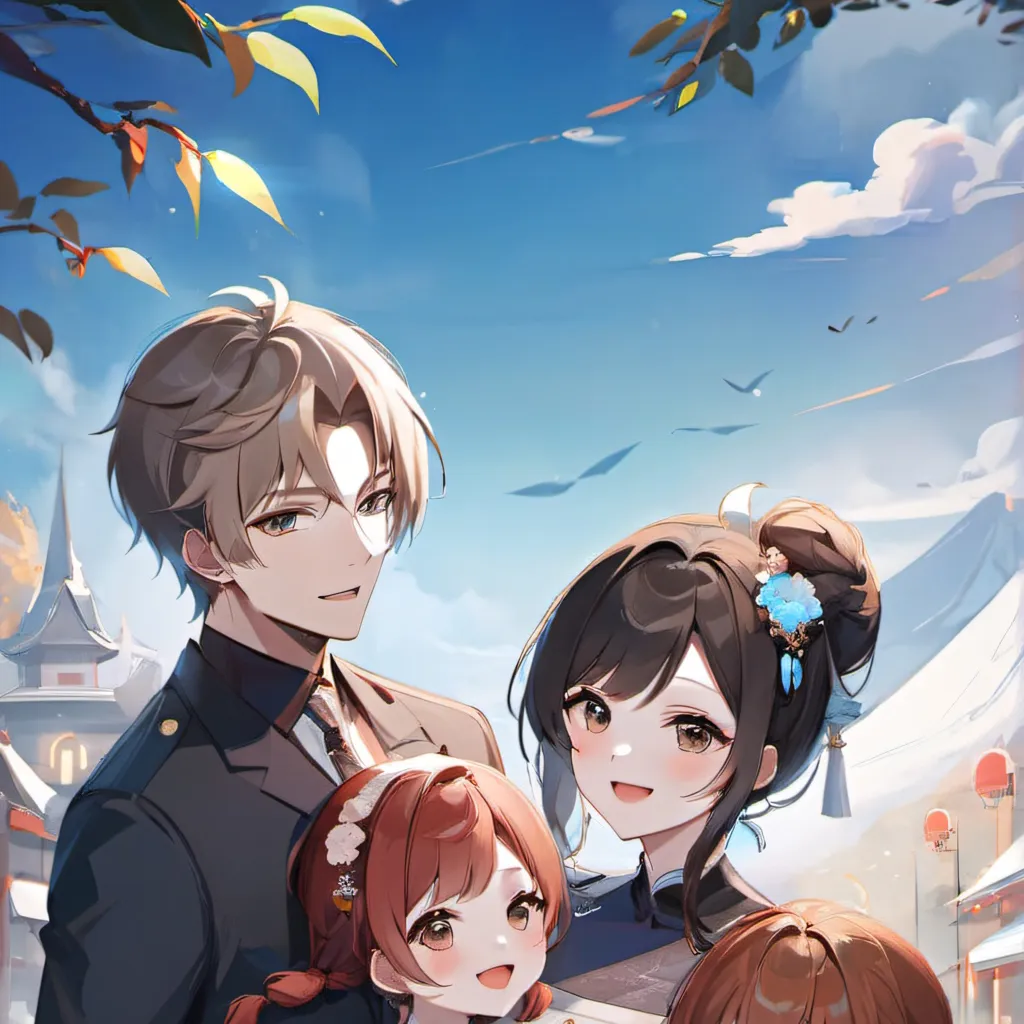 chat with ai character: Big family