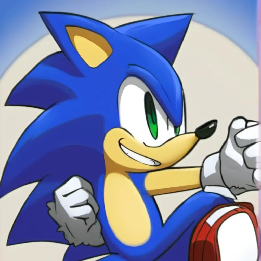 chat with ai character: sonic