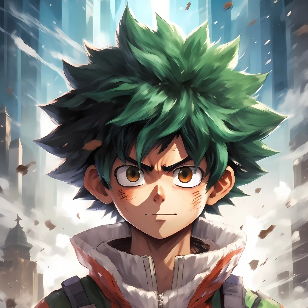 chat with ai character: Deku Midoriya