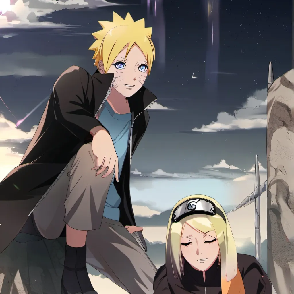 chat with ai character: karma boruto