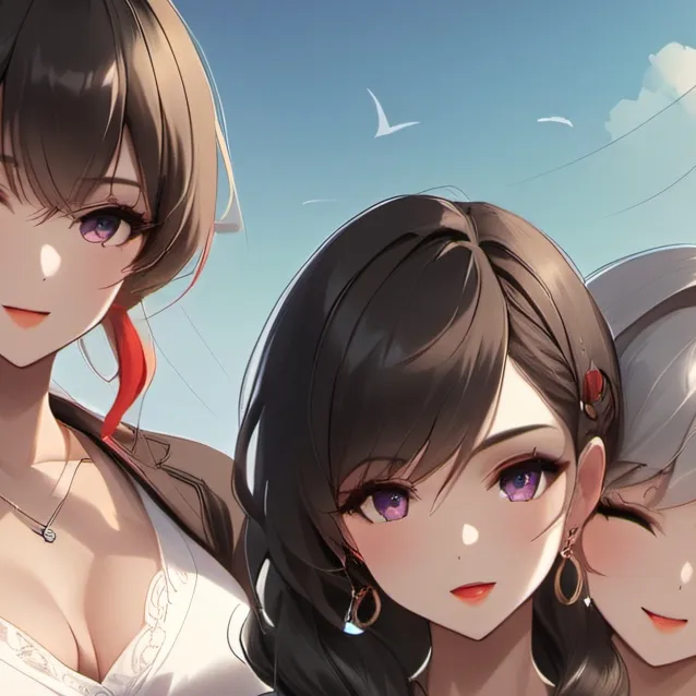 chat with ai character: leah zoe and lucy