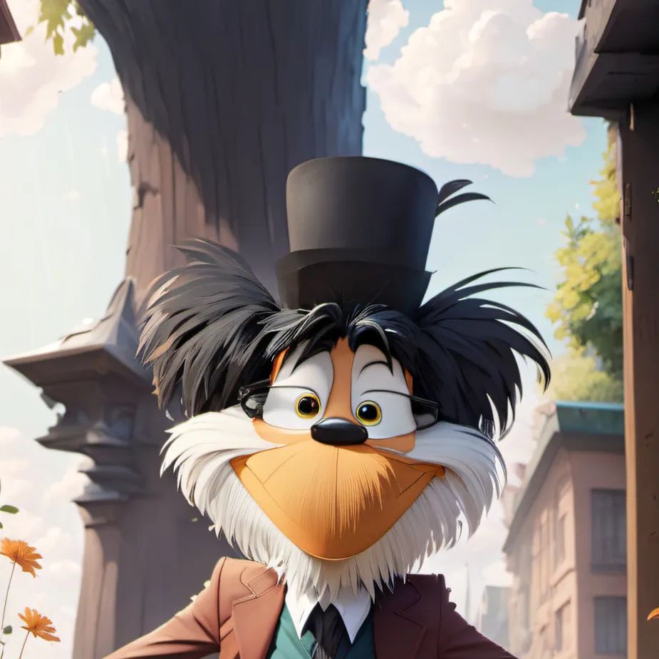 chat with ai character: The goofy Lorax