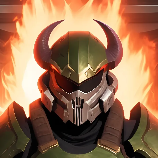 chat with ai character: doomslayer