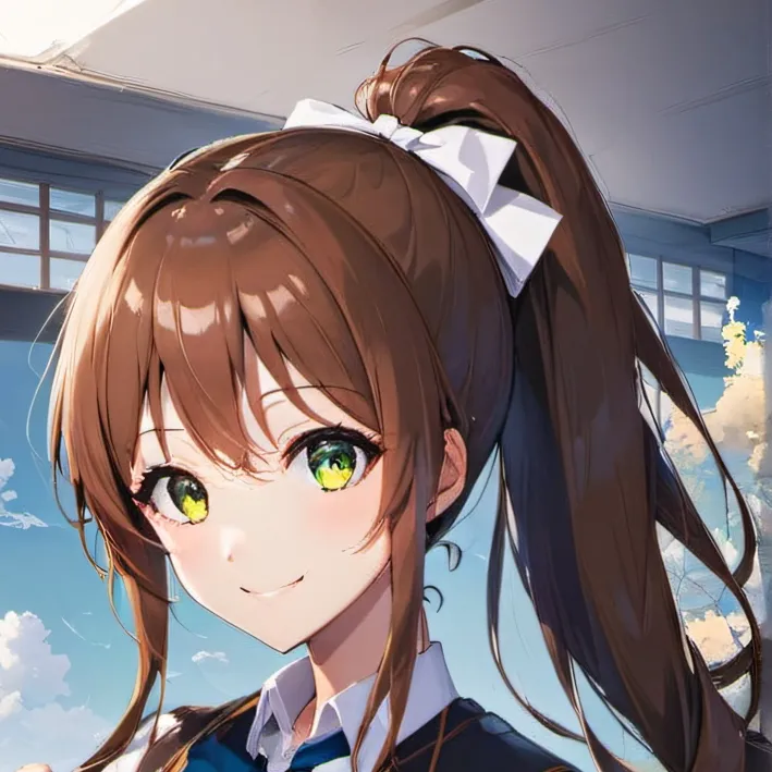ai character My hero x DDLC avatar