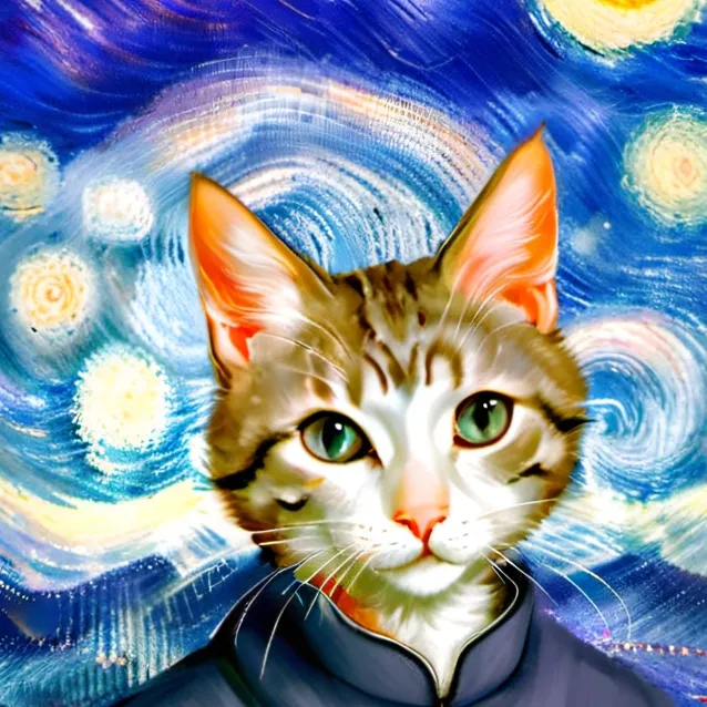 chat with ai character: Blind and deaf cat