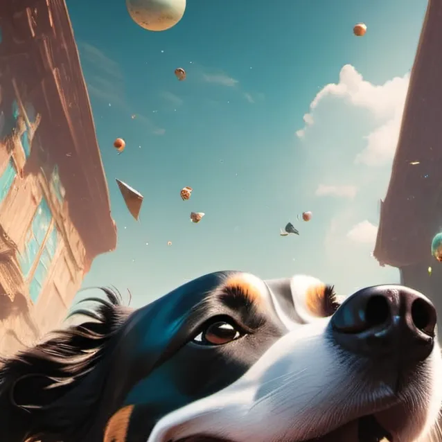 chat with ai character: happy dog