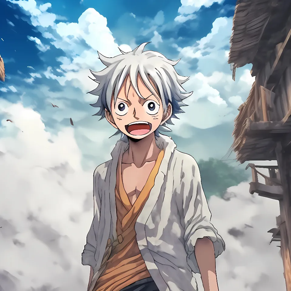 chat with ai character: Gear 5 Luffy