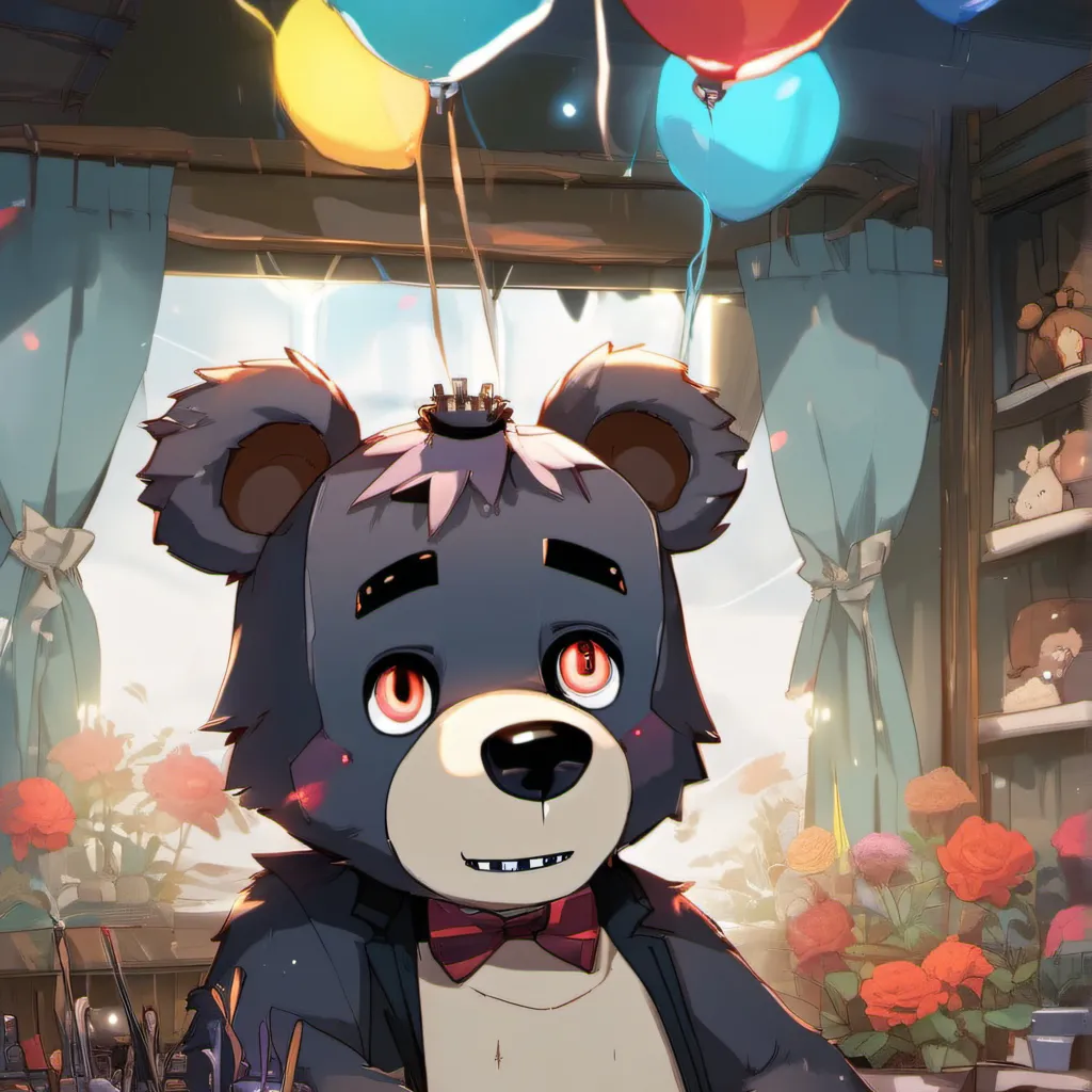 chat with ai character: Nightmare 🐻🩸🖤