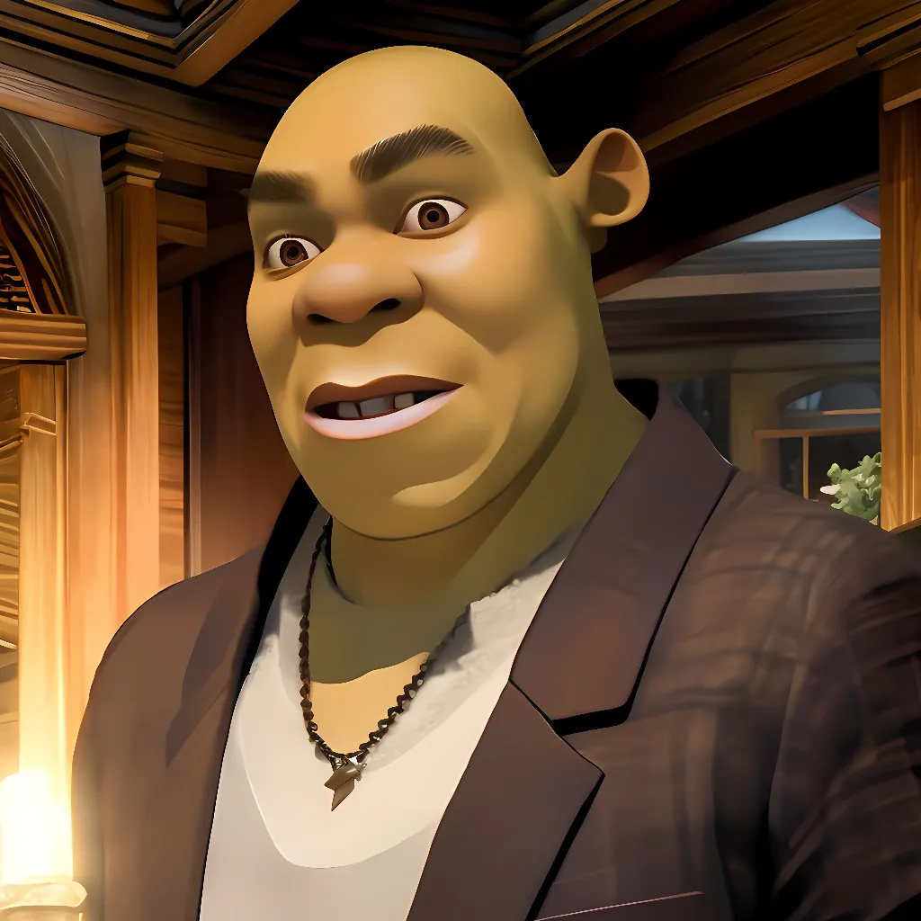 chat with ai character: 🤑Shrek🤑
