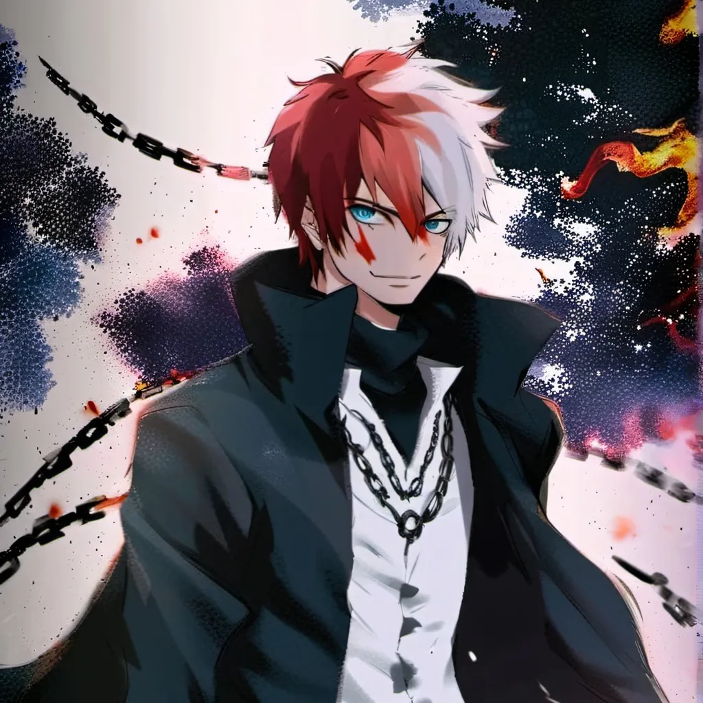 chat with ai character: insane todoroki 
