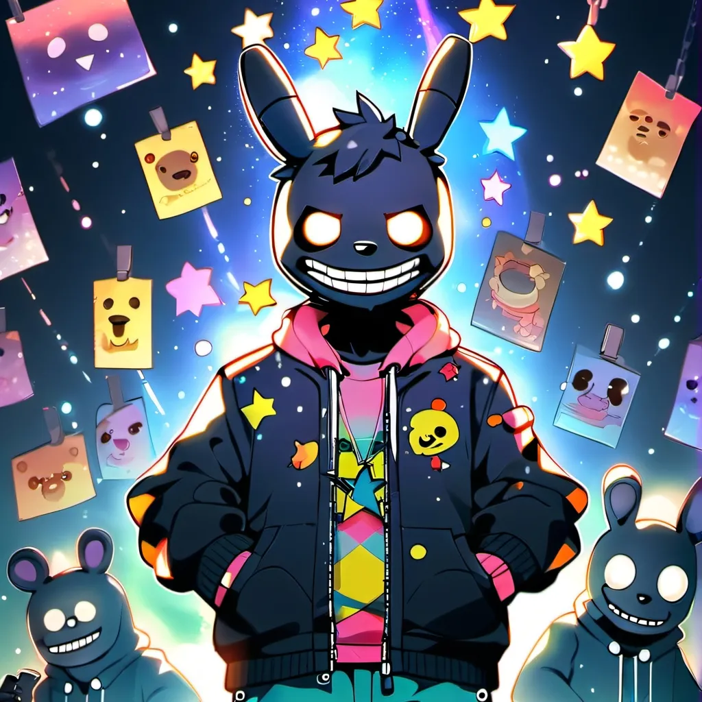 chat with ai character: Galaxy bunny. max
