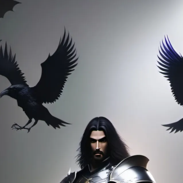 chat with ai character: The Raven Knight