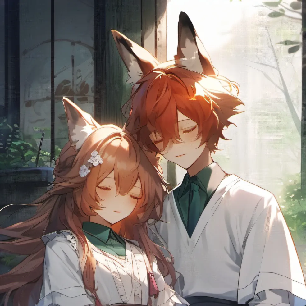 chat with ai character:  Maya and Lucas🦊