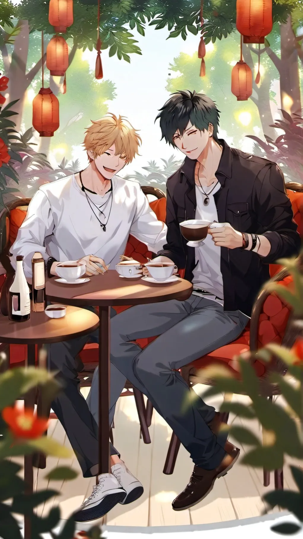 ai character: bakudeku background