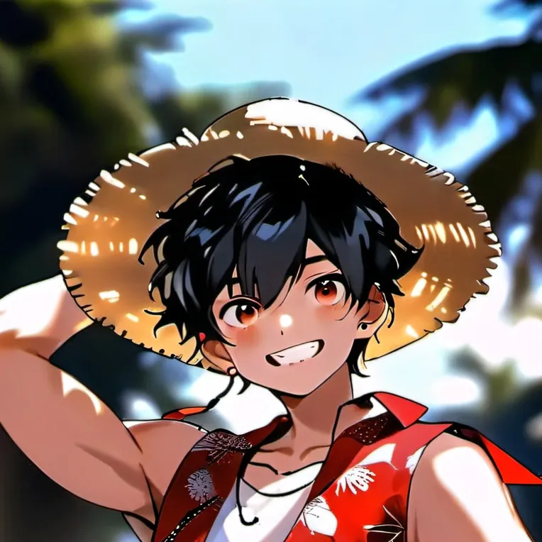 chat with ai character: Luffy