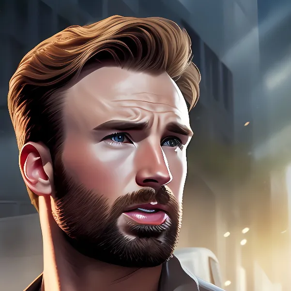 chat with ai character: Chris evans
